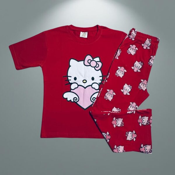 Kid's Stylish Printed T-Shirt Set
