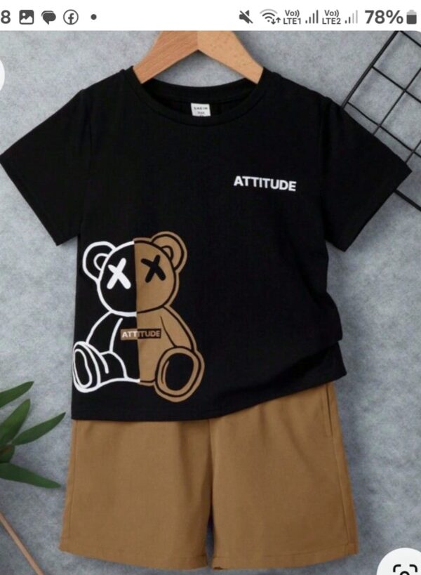 Boy's T-Shirt and Pant Set (6-13 Years)